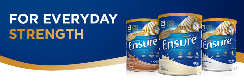 Ensure® - Complete and balanced oral nutritional supplement for adults with an active lifestyle.