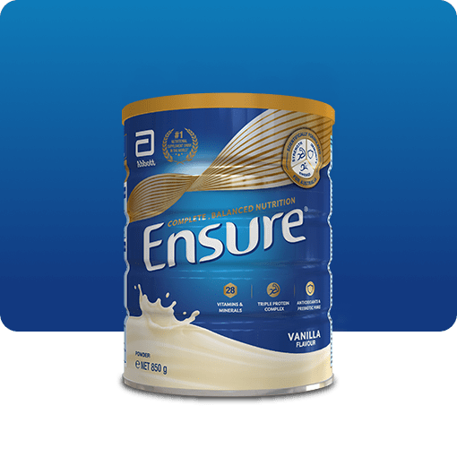 Ensure - Provides everyday strength to achieve your nutrition goals.