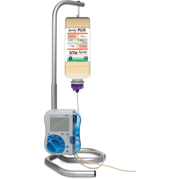 FreeGo pump and stand  - Easy-to-use pump for accurate and controlled enteral feeding
