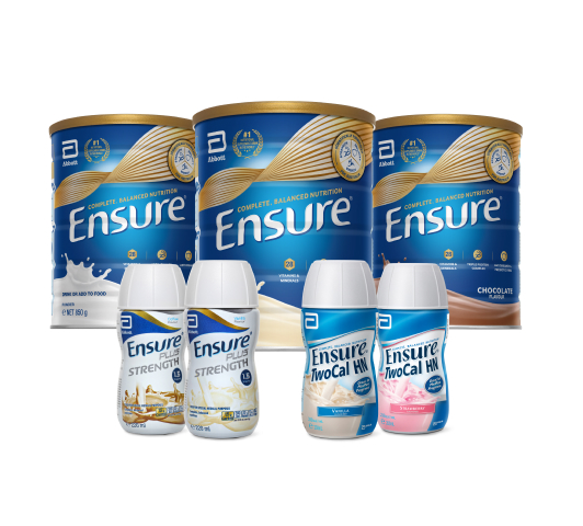 Ensure® - #1 Nutritional supplement in the world.
