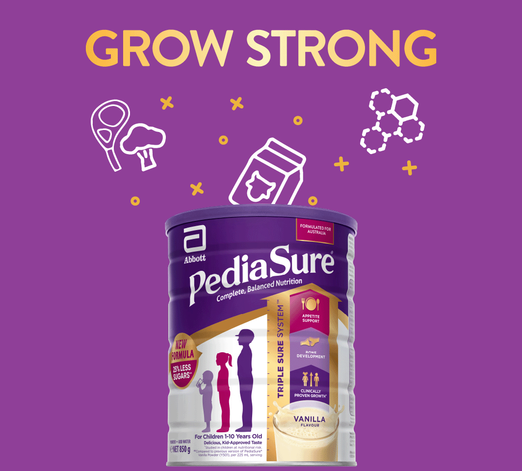 PediaSure® Products - Complete, balanced nutrition to support children's growth and immunity.