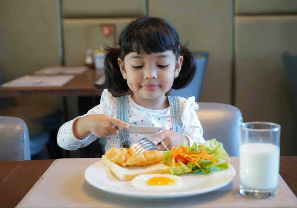 pola makan susu tinggi protein