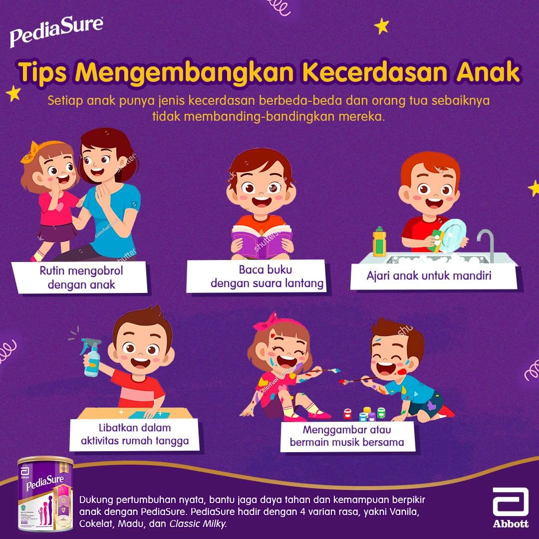 cara mengembangkan kecerdasan anak