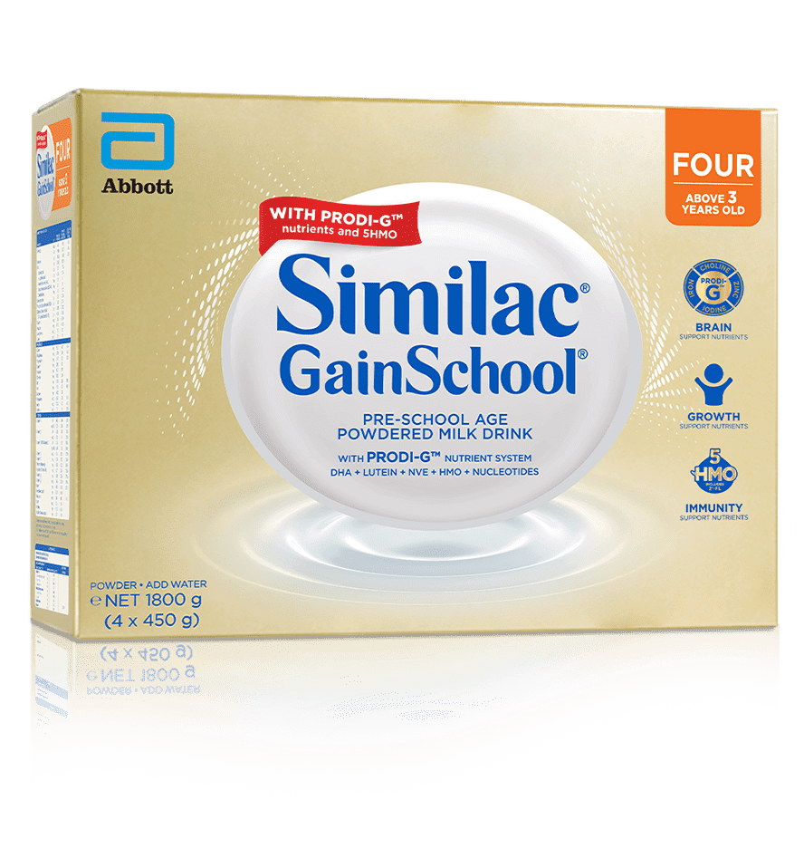 Similac GainSchool Product Transparent